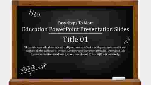 education powerpoint presentation slides-Easy Steps To More Education Powerpoint Presentation Slides